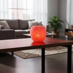 Decorative LED Crystal Table Lamp with Color-Changing (1 Pc)