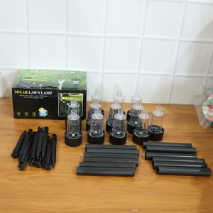 Solar Powered Lawn Pathway Light Set (12 Pcs Set)