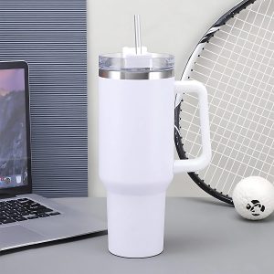 Premium Stainless Steel Vacuum Insulated Travel Mug Tumbler  (890ML / 1 Pc / Mix Color)