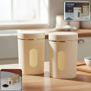 Premium Kitchen Storage Container Set (2 Pc Set, 750 ML Approx)