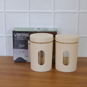 Premium Kitchen Storage Container Set (2 Pc Set, 750 ML Approx)