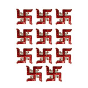 Traditional Decorative “Swastik” Sticker - (Set)