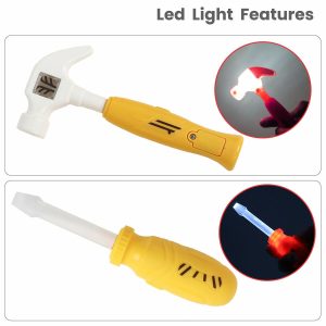 Aditi Big Plastic Luxury Tool Trolley Kit Toy with Briefcase and Accessories for Kids