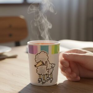 Cute Cartoon Melamine Drinking Glass (Approx 250ML / 1 Pc)