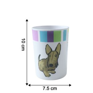 Cute Cartoon Melamine Drinking Glass (Approx 250ML / 1 Pc)