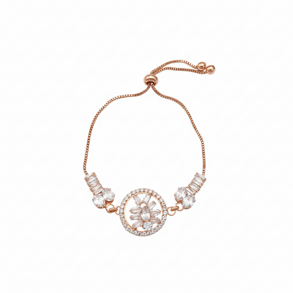 Designer AD Floral Bracelet for party wear