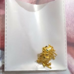 5 Line Side Latkan Golden Earrings with Mina for Women & Girls – Fancy Jewellery Gift