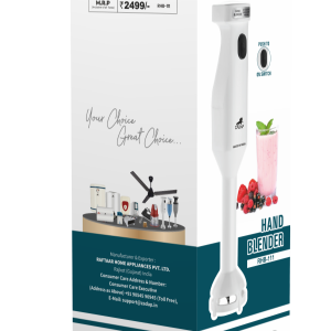 ZADAP 250W Hand Blender 18000RPM Steel Blade