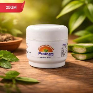 Prathem Malam Ayurvedic Herbal Skin Care Ointment for Fungal Infection, Ringworm & Skin Irritation (25 Gm)