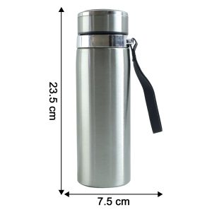 Customize Stainless Steel Vacuum Insulated Flask Bottle with Leakproof Lid (1 Pc, 800 ML)