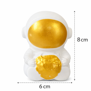 Golden Astronaut LED Night Lamp Moon Light Kids Room Bedroom Table Decor