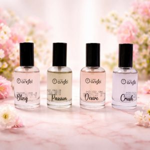 Cupid Perfume Gift Set for Women Long Lasting EDP Fragrance Collection (4x15ml)