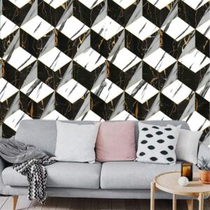 Self-Adhesive Waterproof Wallpaper Roll 45 cm x 1 m - (1 Pc)