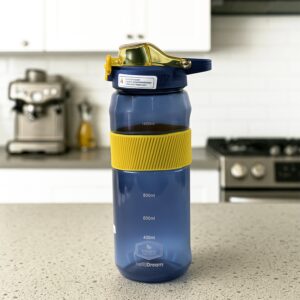 Sports Water Bottle with Flip Lock Lid 1400ml - (1 Pc)