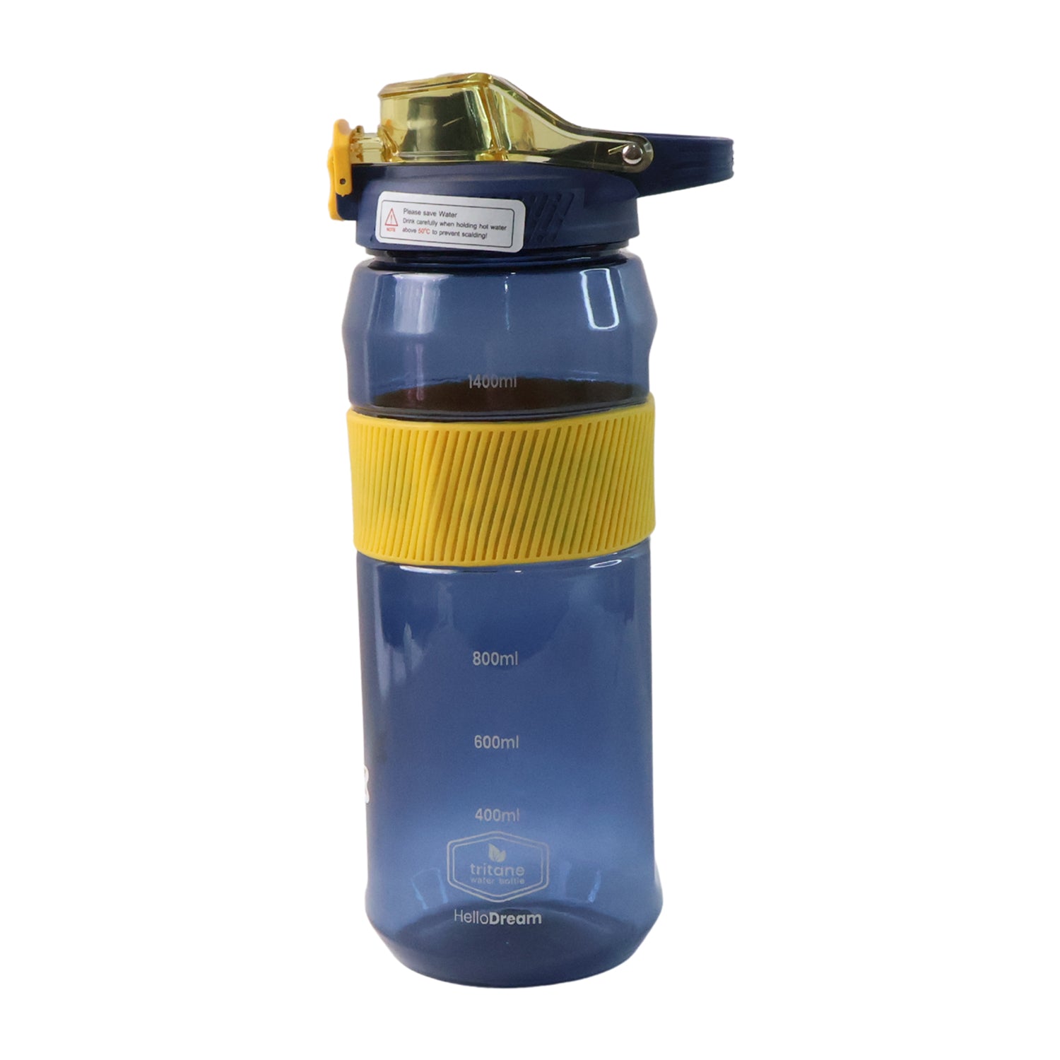 Sports Water Bottle with Flip Lock Lid 1400ml - (1 Pc) - Image 5