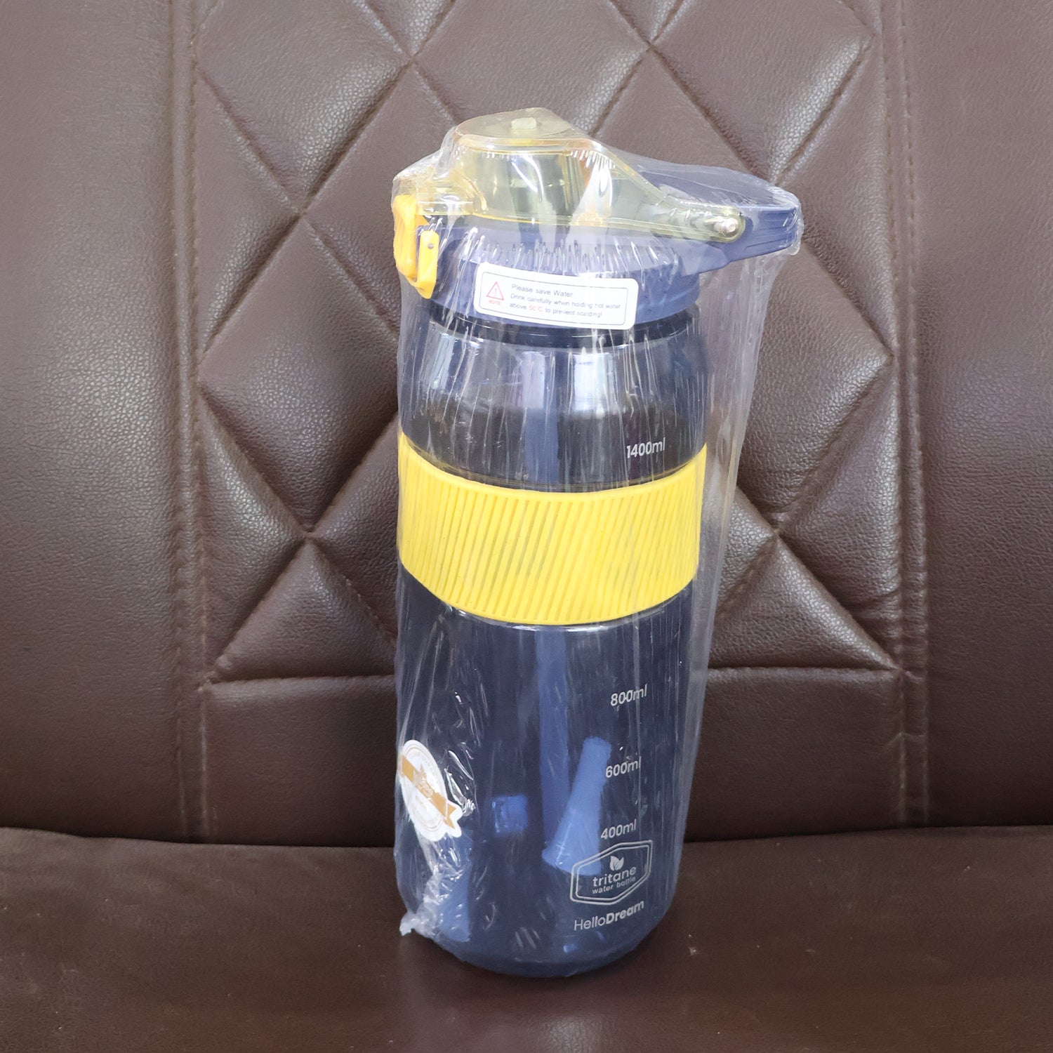 Sports Water Bottle with Flip Lock Lid 1400ml - (1 Pc) - Image 9