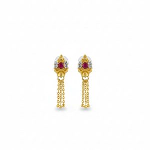 Classic Ethnic Gold Jhumka | Women Traditional Jewellery