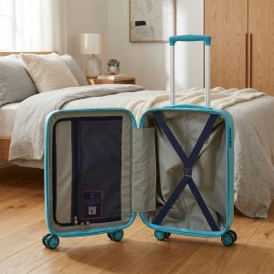 Novex Unicorn Pink Travelling Kids Trolley Bags for Girls Luggage 4 Wheels ( 22 Inch)