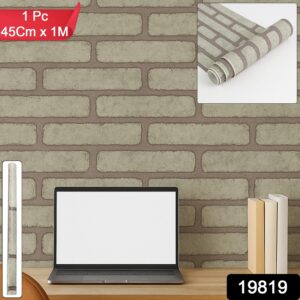 Self-Adhesive Waterproof Wallpaper Roll 45 cm x 1 m - (1 Pc)
