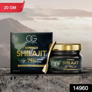 OG Wellness Pure Himalayan Shilajit Resin (20 GM / 1 Pc)