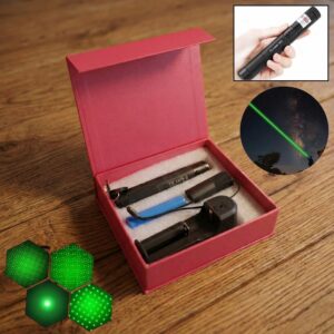 High-Power Green Laser Pointer Set
