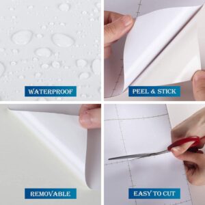 Self-Adhesive Waterproof Wallpaper Roll 45 cm x 1 m - (1 Pc)
