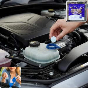 Car Windshield Glass Cleaning Effervescent Tablet (1 Pc)