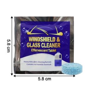 Car Windshield Glass Cleaning Effervescent Tablet (1 Pc)