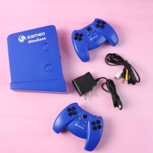Sameo UltraZone Wireless Video Game Console with Dual Controllers – Plug and Play Gaming System for Family Entertainment