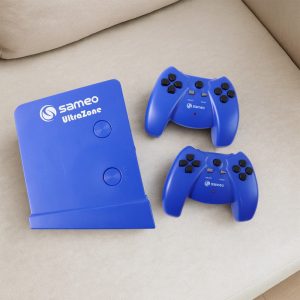 Sameo UltraZone Wireless Video Game Console with Dual Controllers – Plug and Play Gaming System for Family Entertainment