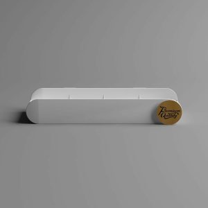 Self-Adhesive Bathroom Floating Shelf Pack of 2