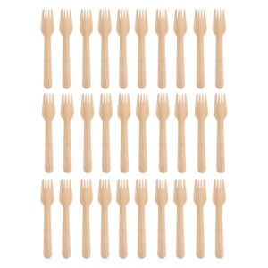 Freshee 160mm Wooden Fork – 30 Pcs Pack
