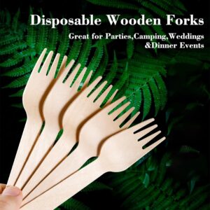 Freshee 160mm Wooden Fork – 30 Pcs Pack