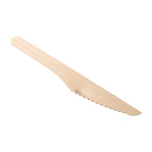 165mm Wooden Knife – 30 Pcs Pack