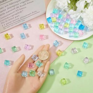 Multicolor Decorative Ice Cube Stones for Vase & Aquarium