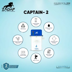 ZADAP Portable 3kW Instant Water Heater