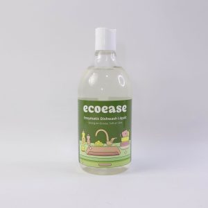 Ecoease Enzymatic Dishwash Liquid, Plant Based Grease Cutting Formula (500 ml)