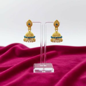 Elegent Golden Earrings For Women & Girl Traditional Jewellery Stylish Fancy Jhumka Earrings