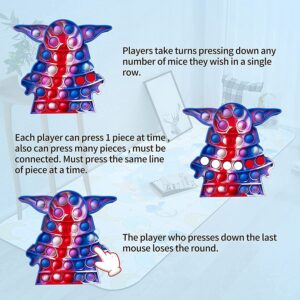 Premium Cartoon Shape Silicone Pop It Fidget Toy (1 Pc)