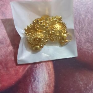 3 Drops Golden Earrings for Women & Girls – Traditional Fancy Jewellery Gift