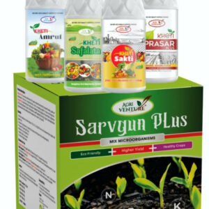 AgriVenture SARVGUN PLUS ( Mix Micro Organisms – NPK + SOB + ZSB + PSF ) Bacterial Products 2LTR