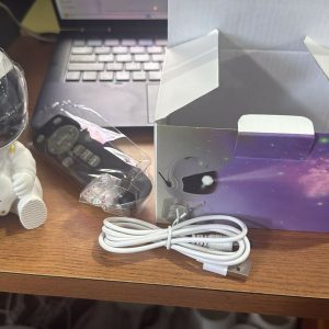 Astronaut Galaxy Projector Night Light with Remote & Nebula Effects