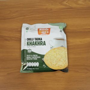 Naasta Baasta Chilli Tadka Khakhra Ready to Eat Spicy & Nutritious Snack (200gm)