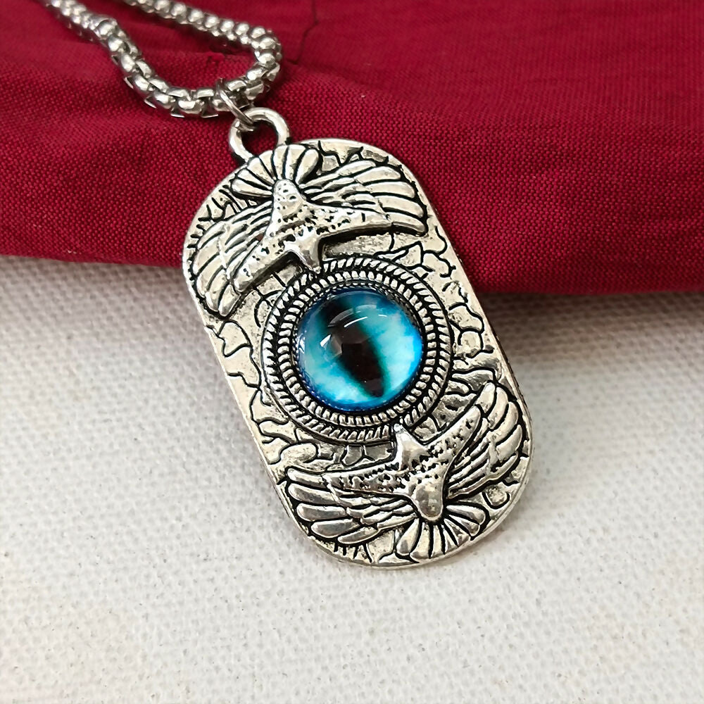 Dragon Devil's Eye Chain Pendant