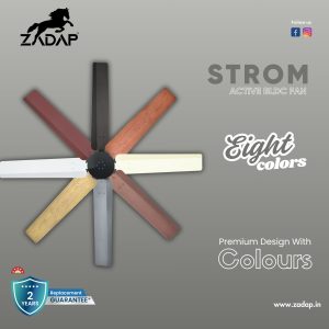 Zadap STROM High Speed BLDC Ceiling Fan with Remote