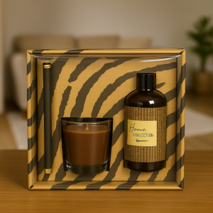 Scented Candle & Diffuser Gift Set – Relaxing Home Fragrance