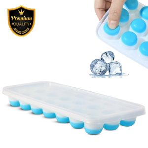 Pop it Ice tray with lid Pack of 2
