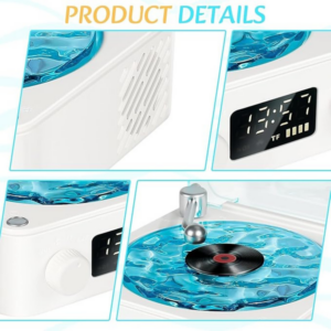 WAVES Ocean Vinyl Record Player Bluetooth Speaker