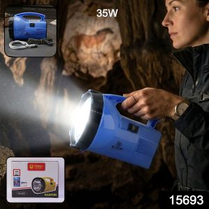 OMEGA 35W Rechargeable LED Laser Light with High Power Beam (1 Pc, 35W)