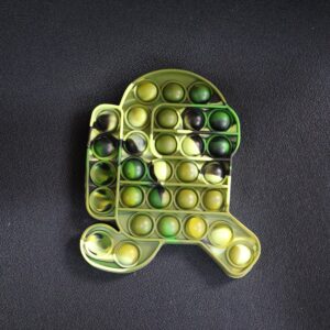 Premium Cartoon Shape Silicone Pop It Fidget Toy (1 Pc)